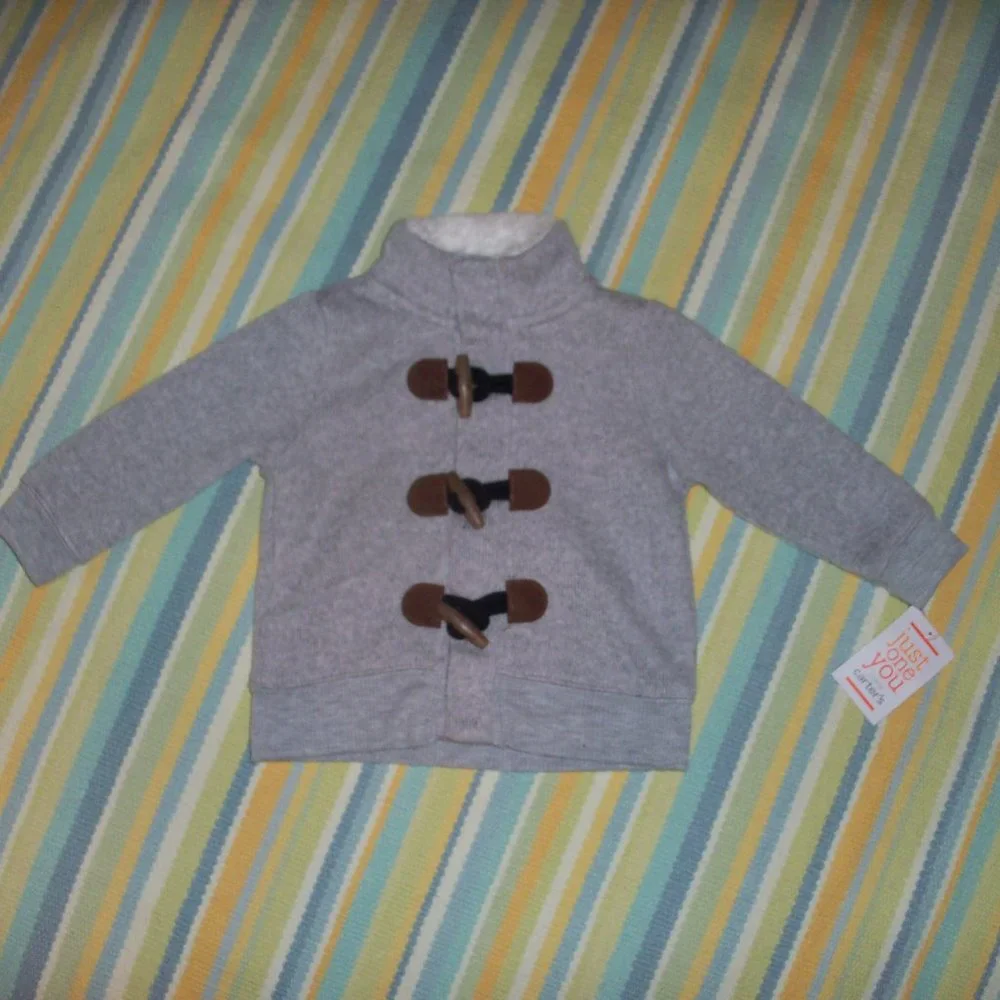 New Just One You Gray Sweatshirt, Size 6 Month